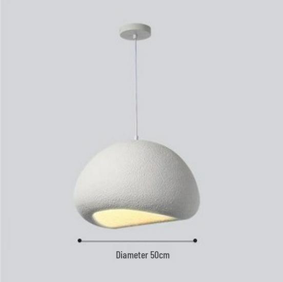 Japanese Cream Style Chandelier for Duplex Lofts, Restaurants, Bars, and Homestays