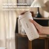Mini smart kettle, digital display electric water cup, portable travel cup, insulated kettle electric water cup 450ml