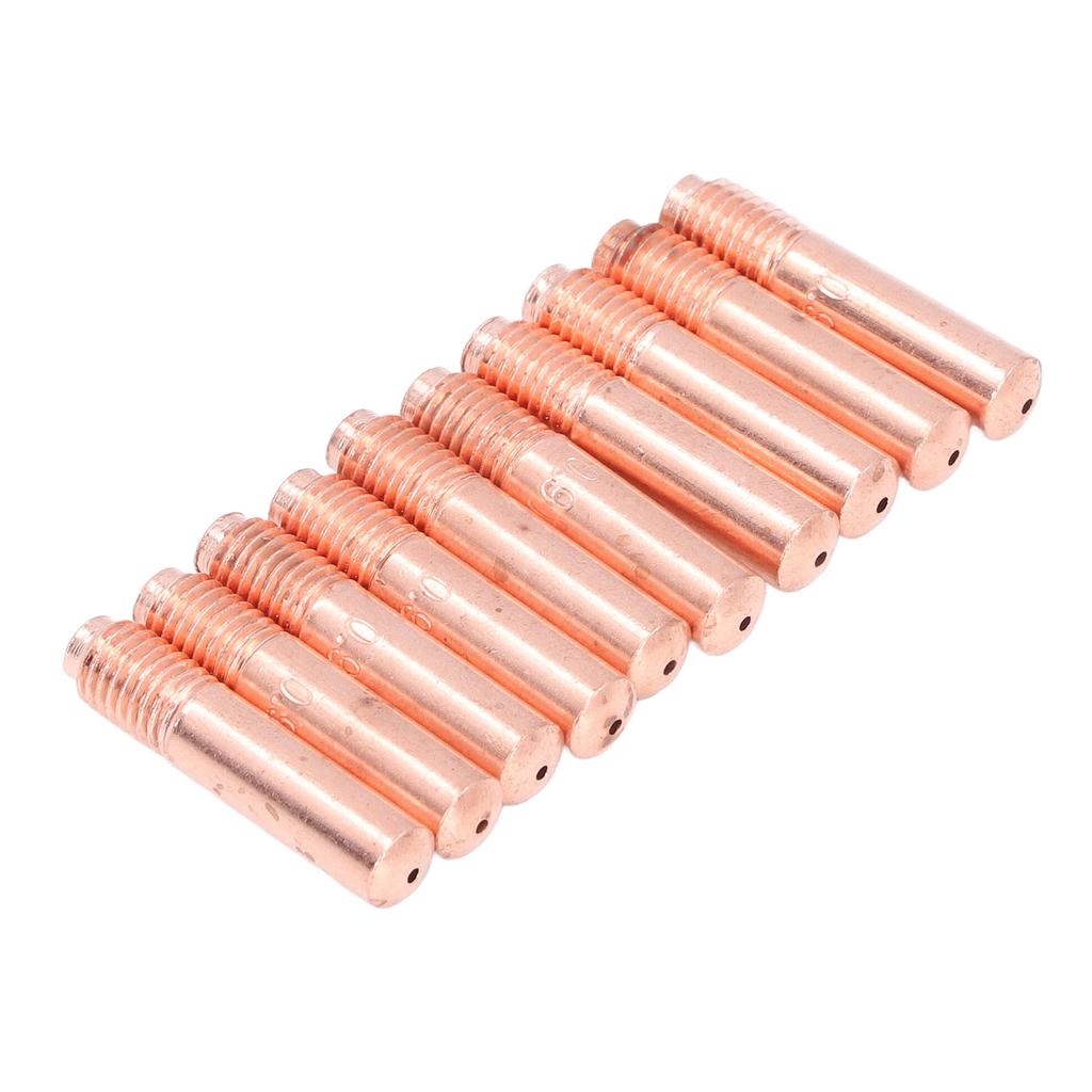 30 STÜCKE Kontaktdüsen 000068 0,035in Schweißspitze Messing Schweißspitze Ersatz für Miller M10 M15 M25