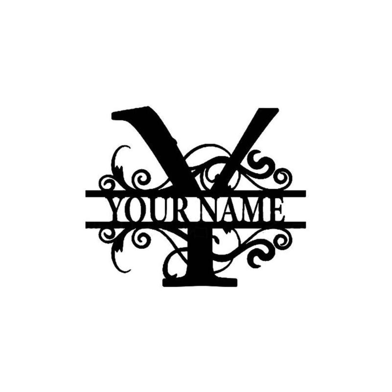 Multipurpose Letters Sign Wrought Iron Decor Ornament Crafts Supplies for Indoor Outdoor Garden Yard Decoration Gift