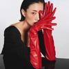 Keep Warm Evening Party Gloves Soft Material Patent Leather Gloves  Halloween Costume