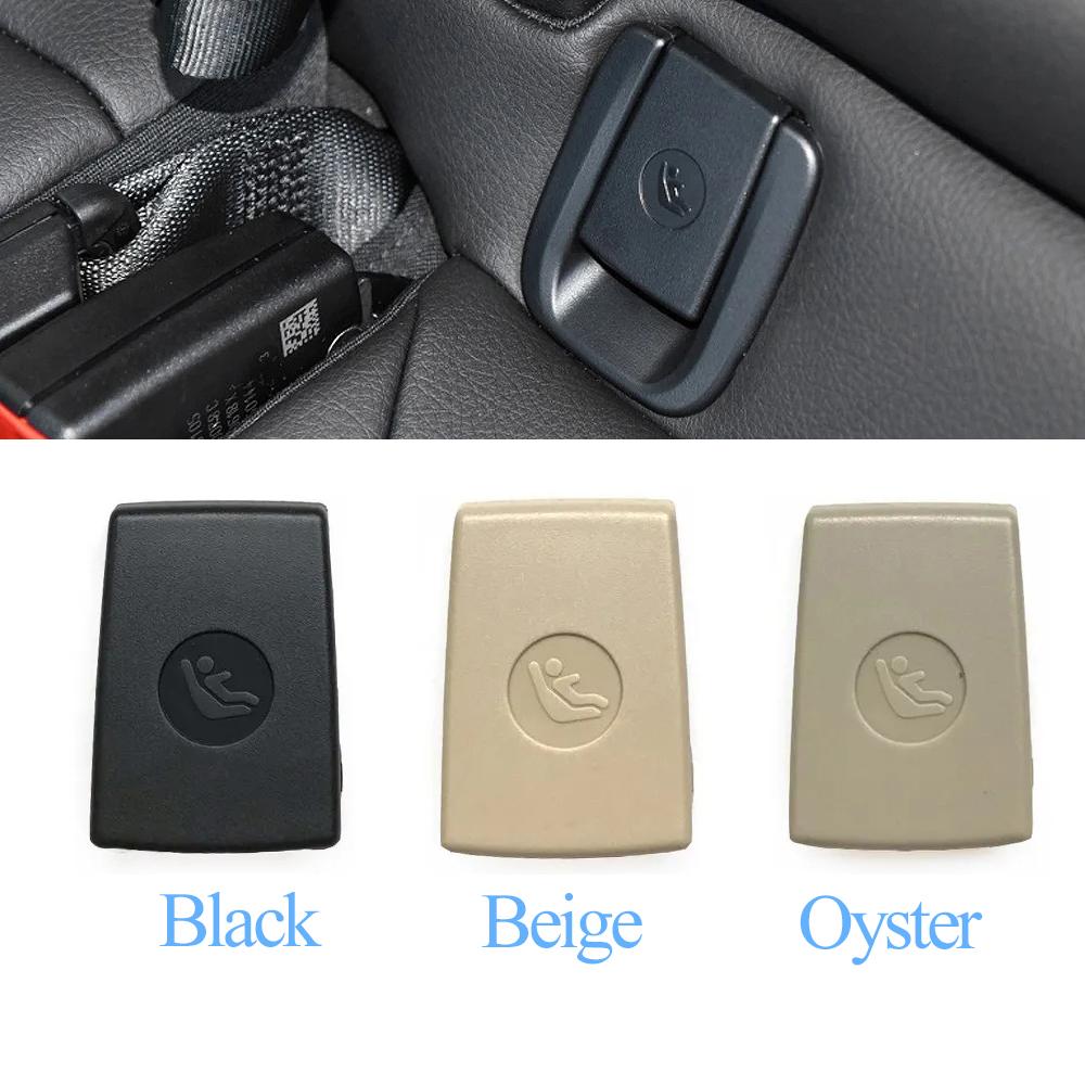 Car Rear Seat Child Restraint Anchor Button Connector Hook Cover ISOFIX Belt Cover For BMW 2 Series X1 X2 F45 F46 F48 F49 F39