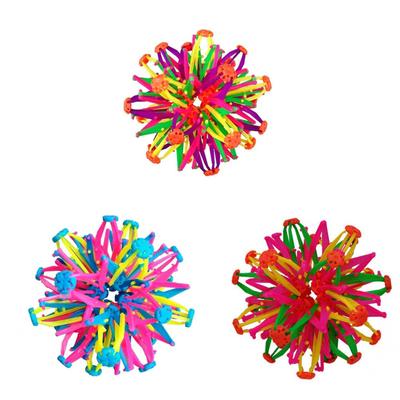 Versatile Contraction Ball, Flowering Ball, Colorful Hand Throwing Ball, Children's Toy
