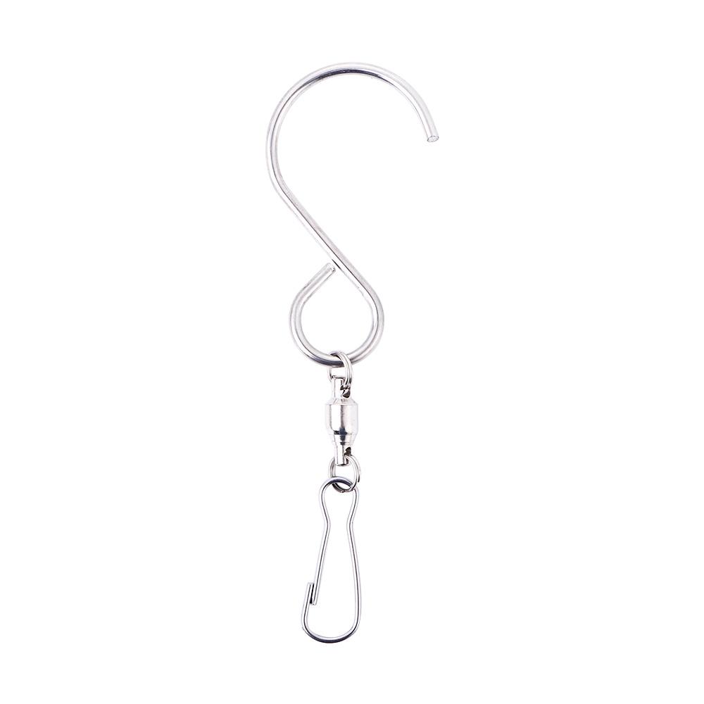 Decoration Wind Chimes Rotating Bearing Rust-Proof Hanger Swivel Hooks Bearing Hook Party Supply