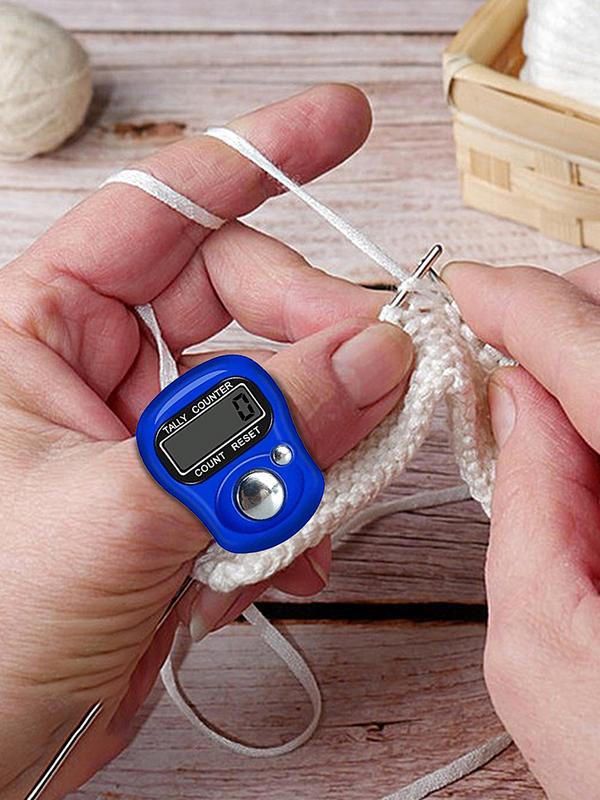 Finger Counter Compass Islamic Tasbih Bead 5 Digital LED Electronic Handheld Tally Counter Clicker Counter Ring