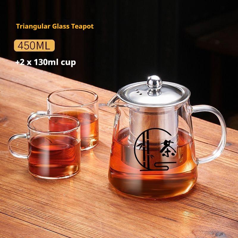 Gianxi Glass Tea Set Set With High Temperature Resistance New Type Of Boiling Tea Pot Electric Ceramic Stove With Glass Kettle