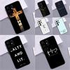 Bible Verse Christian Quote Phone Case For Samsung Galaxy S24 S25 Ultra S9 S10 S20 S22 S21 S23 Plus S24 FE Cover Coque