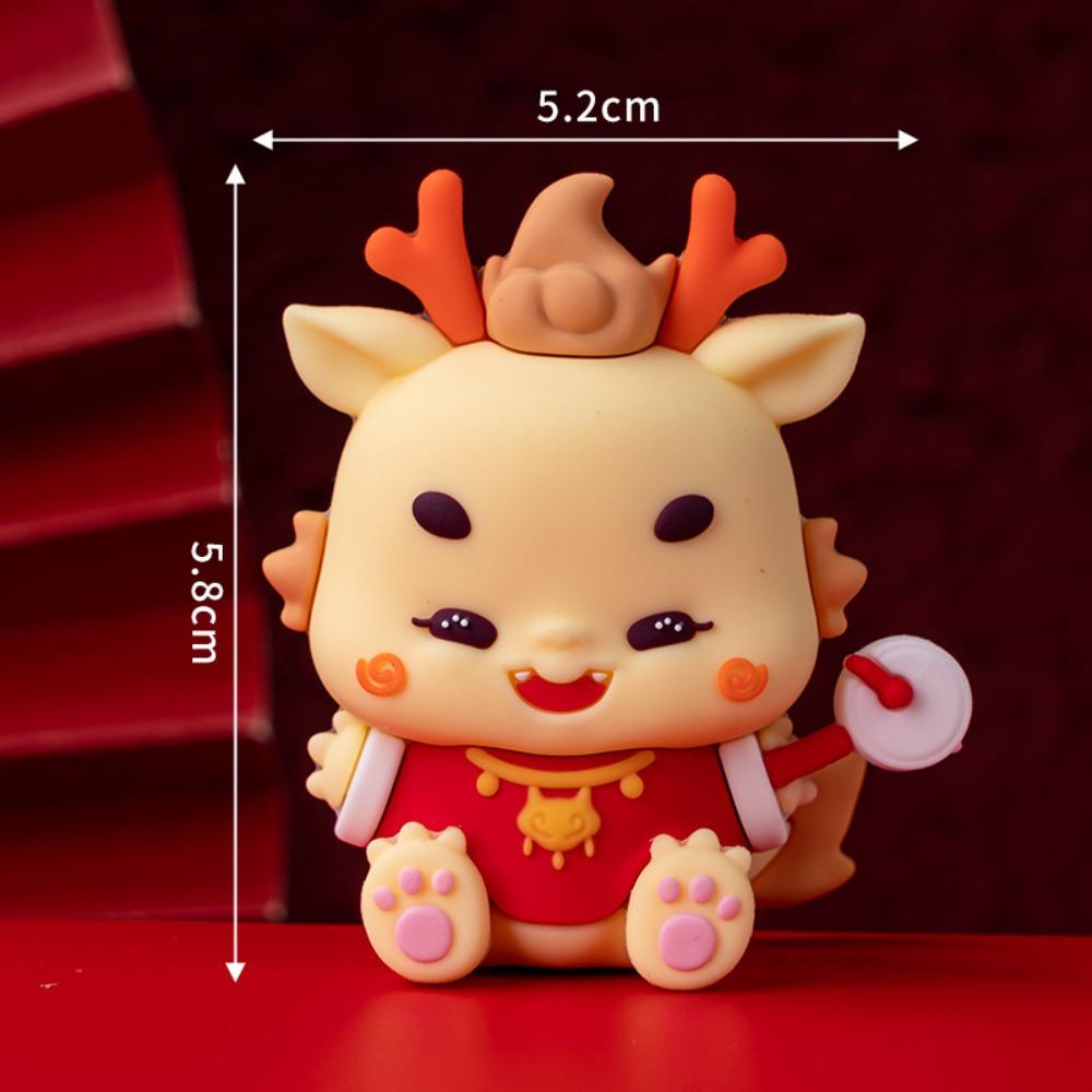 

Miniature Golden Dragon Figurine 2024 Dragon Year Mini Resin Craft Micro Landscape Ornaments Home 7