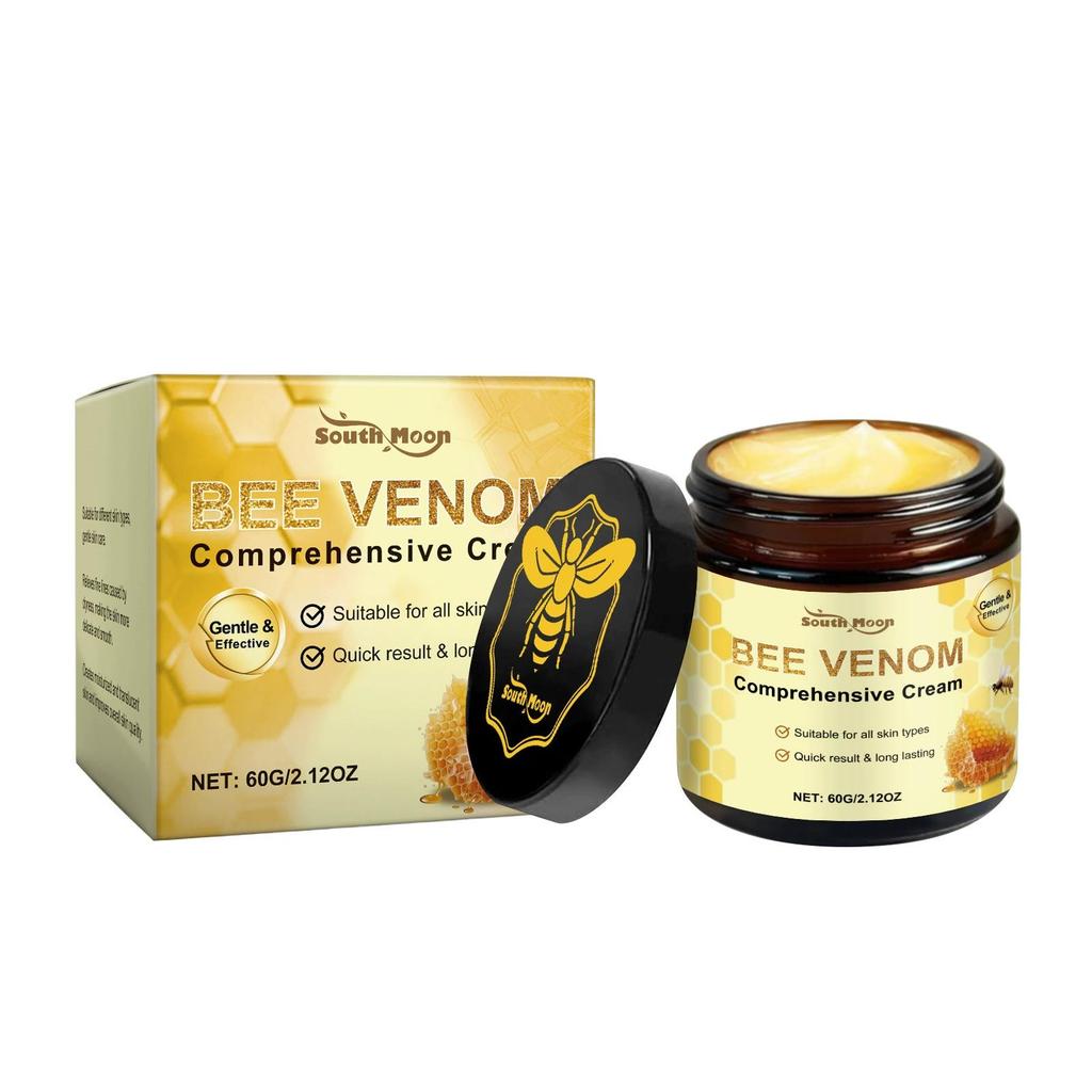 Premium Gentle Moisturizing Cream for Soft, Smooth, and Nourished Skin - Daily Bee Venom Skincare Hydrating Cream