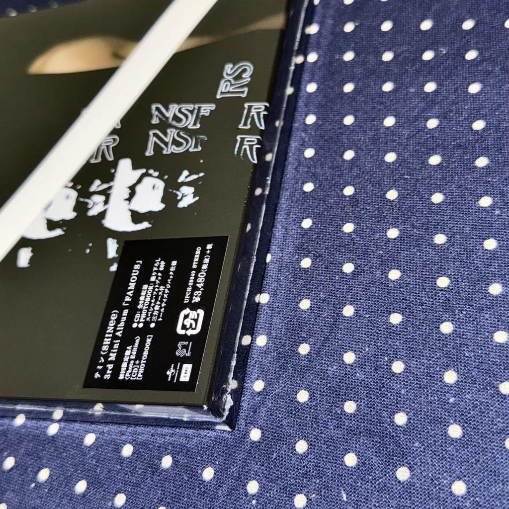 [USED] SHINee Taemin FAMOUS First Press Limited Edition A