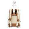 Korean Style Cute Bear Embroidery Backpack for Women - Large Capacity Soft Leather, Fashionable Casual Travel Bag