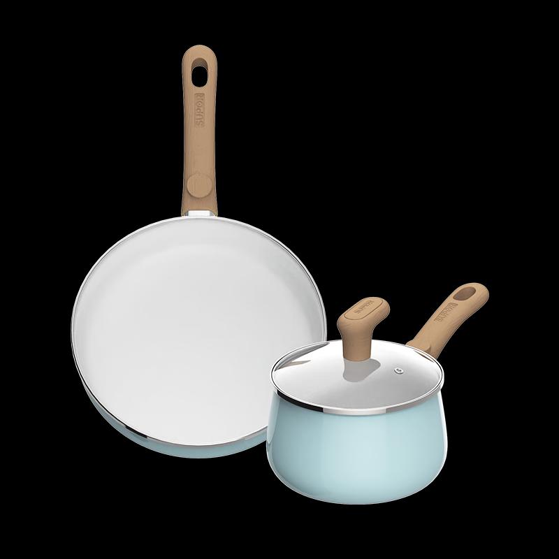 Supor VTP2215T Enamel Cookware Set