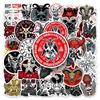 50 Pictures of Individual Dark Gothic Decorative Water Cup Suitcase Computer Skateboard Stickers
