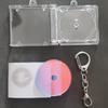 NFC DIY Leeres Album Schlüsselanhänger Mini CD-Disc Hülle Gedenkanhänger Für Rucksack Dekoration