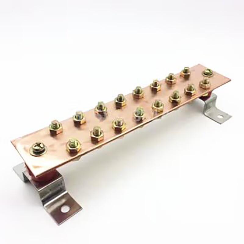 Industrial Grounding Copper Busbar CN plug (adapter included)