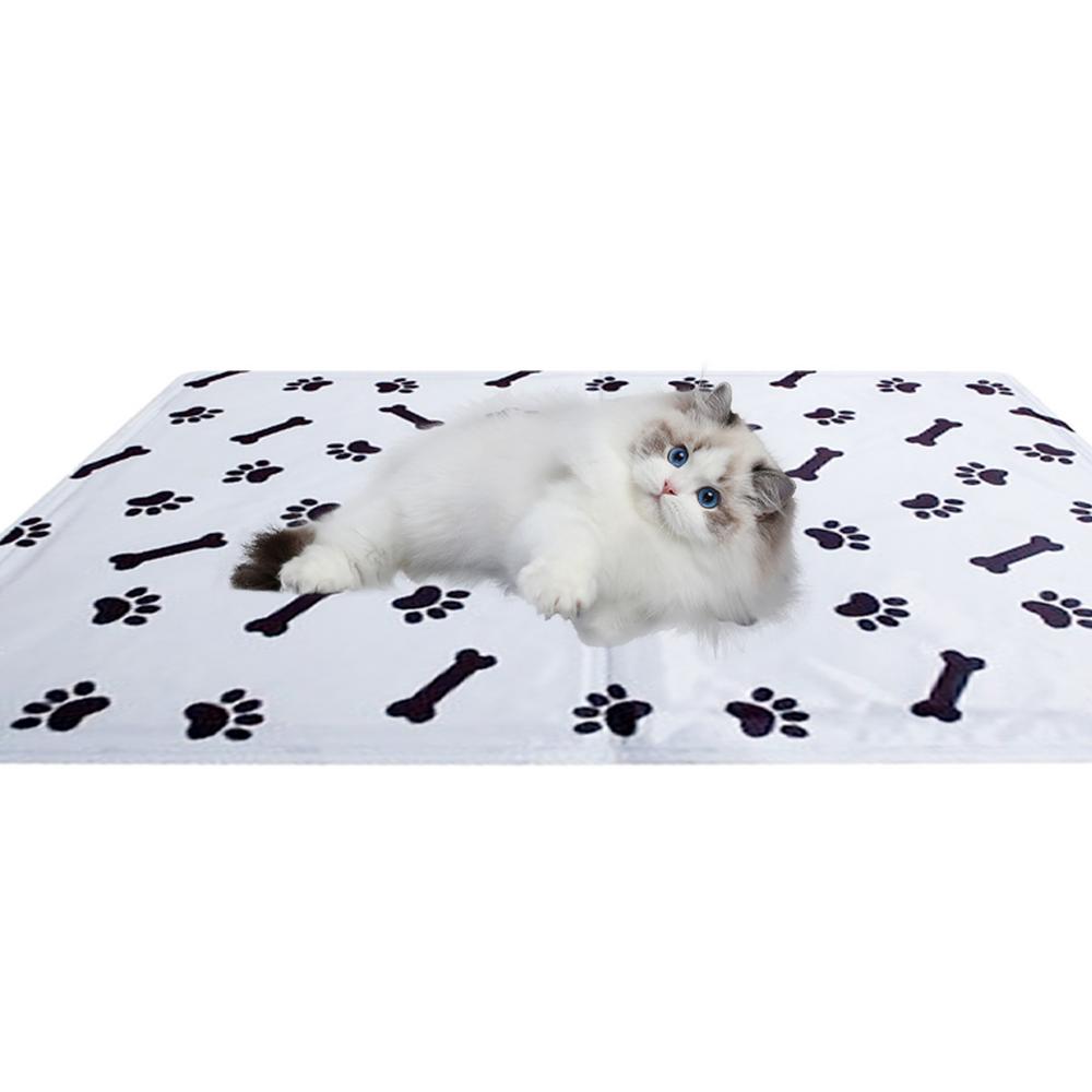 Pet Cooling Mat Chill Mat For Cats Dogs Sleeping Cushion Easy Washable Pet Activity Bed Training Pad For Sofa Floor Kennel Crate