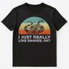 Funny I Just Really Like Snakes Ok T Shirt Unisex T-Shirt