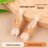 Gesichtsmassage-Stab aus Lotos-Samenkapsel: Gua Sha & Meridian-Freiräumwerkzeug