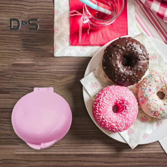 Donut Cake Pop Mold Donut Cake Pan Non-stick Bagel Cake Mold Disk Shape Baking Tools for Kitchen Supplies