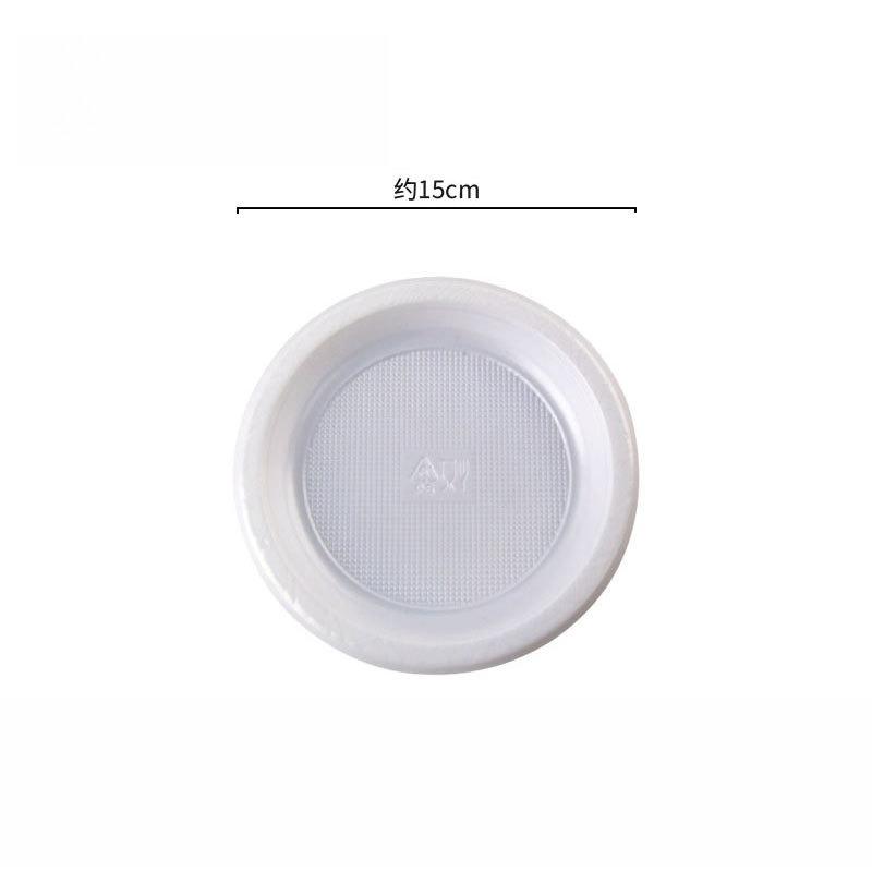 

10 Pack Disposable PS Plastic Mesh Plates 5 10 Inch Party Salad Fruit Snack Plates 25pcs