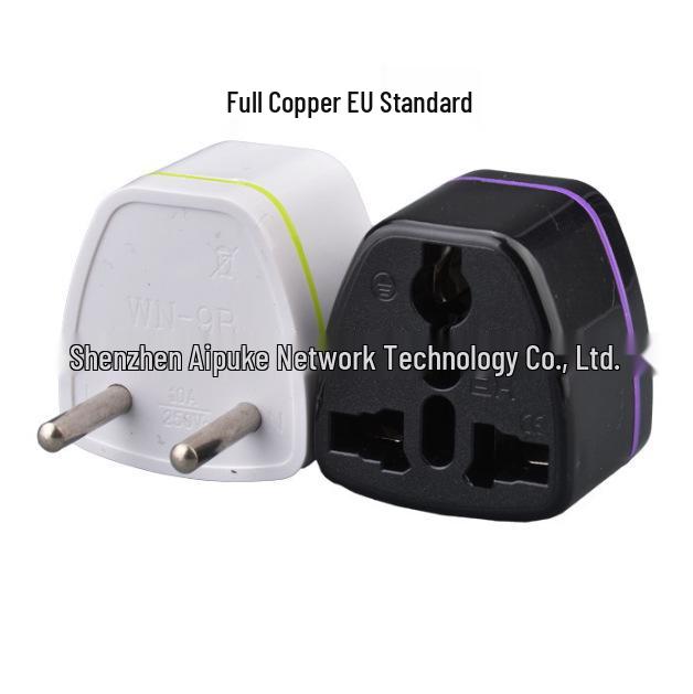 Pure Copper Universal Adapter Plug: UK, EU, US to Australia/Germany Standards