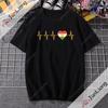 Blusa Kurdistan Donna Psichedelica Retro 2025 Maglietta Divertente Stampa Grafica Top Retro Comodo Harajuku Estetica Abbigliamento