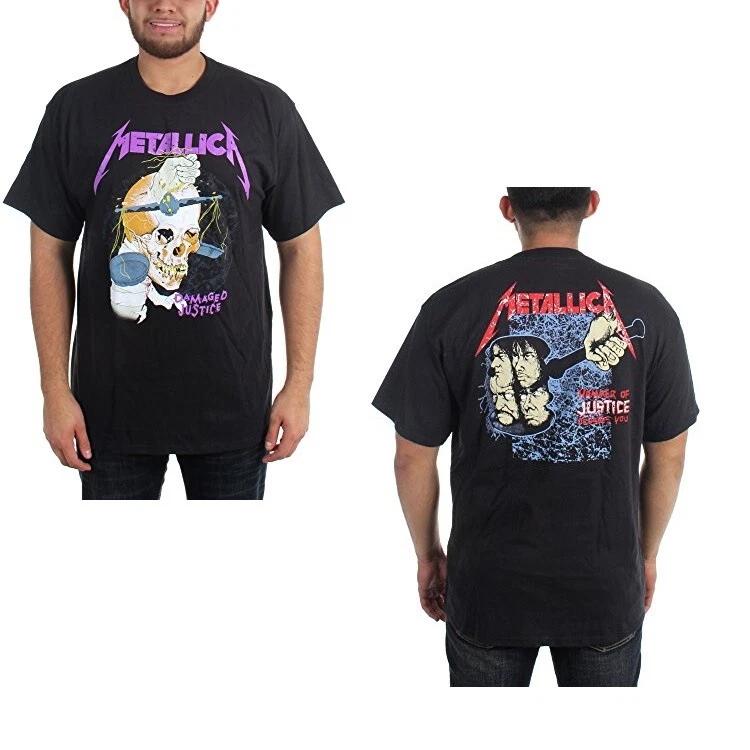 Rare Metallica Mens T-Shirt - Metallica Album Mens Tees Lightweight Size S-4XL High-end Luxury Is for Both Men and Women Top Y2k S