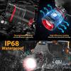 Headlamp Rechargeable, 900000High LM Super Bright with 5 Modes, Motion Sensor Head Lamp Batteries Included, Waterproof Headlamps for Camping Hunting