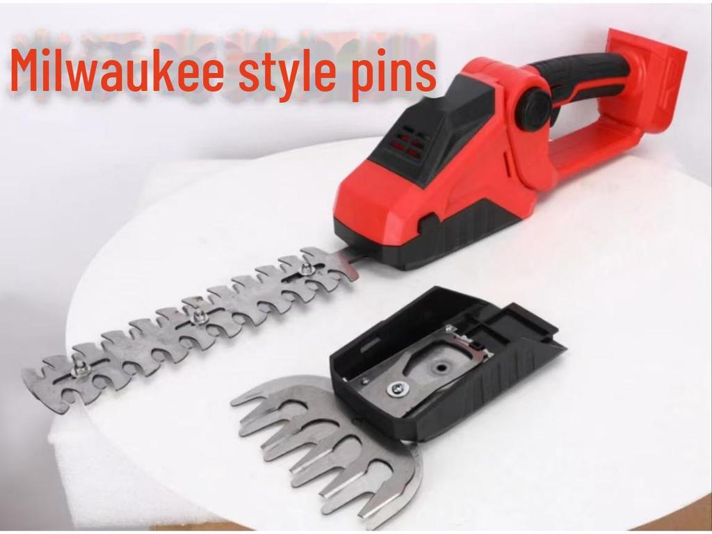 Rechargeable Dual-Blade Hedge Trimmer and Handheld Pruning Shears