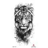 2026 Nuovo Tatuaggio Temporaneo Impermeabile Adesivo Fuoco Foresta Leone Lupo Tigre Flash Tatuaggi Uomo Corona Corpo Braccio Finto Tatuaggio
