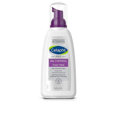PRO Oil Control Foam Face Wash Limpeza Cuidados com a Pele, 236ml, 1 peça
