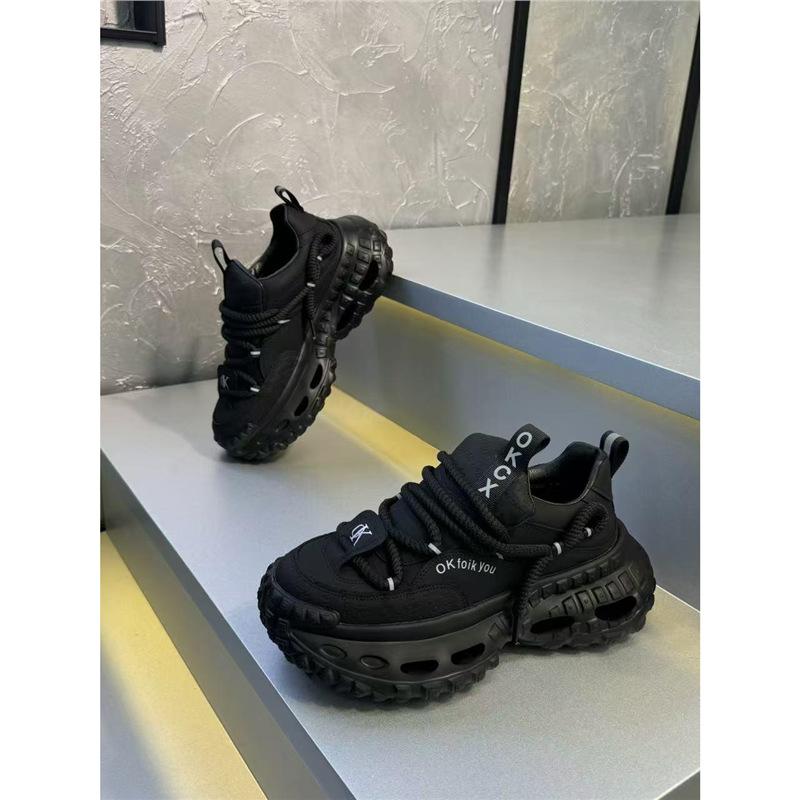 Dad Shoes Autumn and Winter New Platform Tire Sole Sports Shoes Casual Shoes Ok