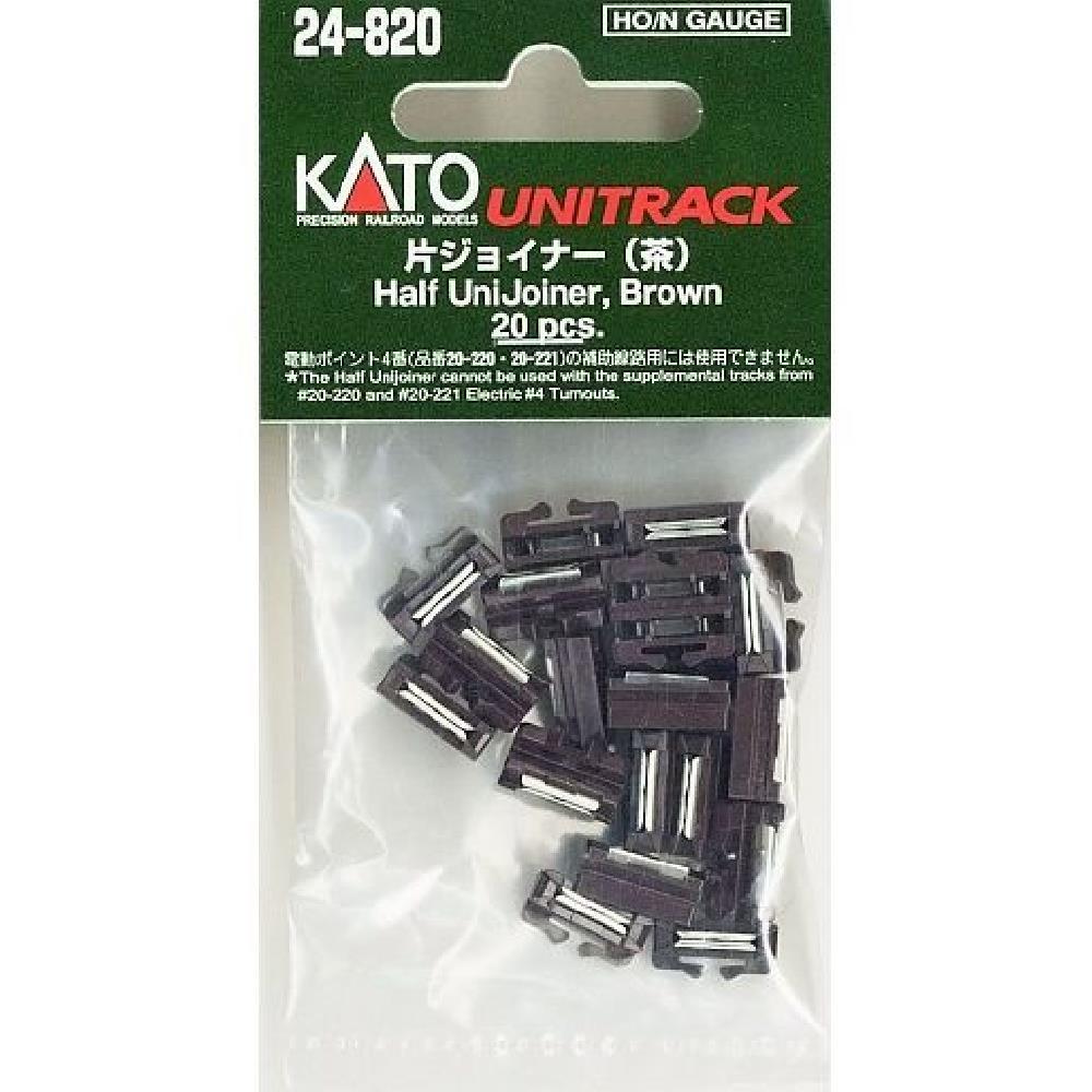 

KATO N Gauge Single Joiner Brown Railway Model Supplies 24-820