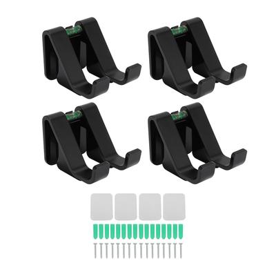 4Pcs Video Game Controller Wall Mount Holder Universal Non Punching Storage Rack for Elite Series S