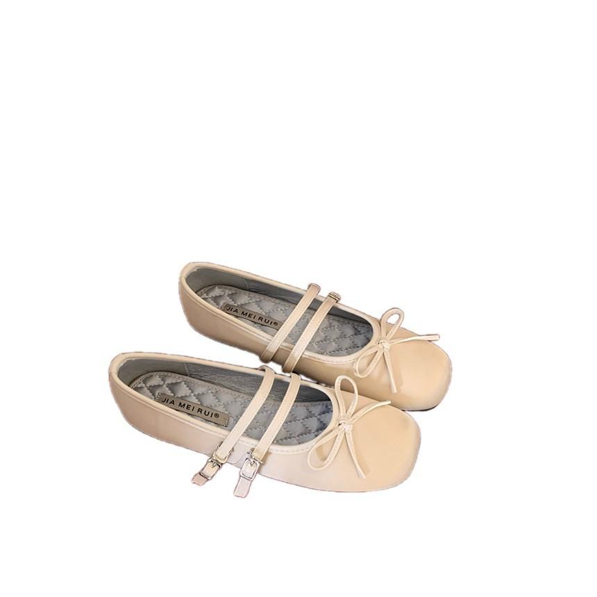 Ballet French Mary Jane single shoes women's summer 2025 new shallow bow grandma shoes