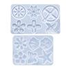 Accuracy Cut Elastomer Cast For Jewelry Making Includes Whirling Paw Echinoderm Blossomy And Butterfly Templates
