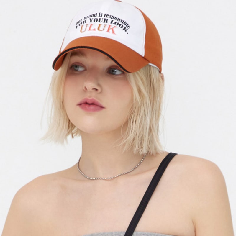 ULUK Lange Baseballkappe aus Baumwolle mit algerischem Print 3 Farben