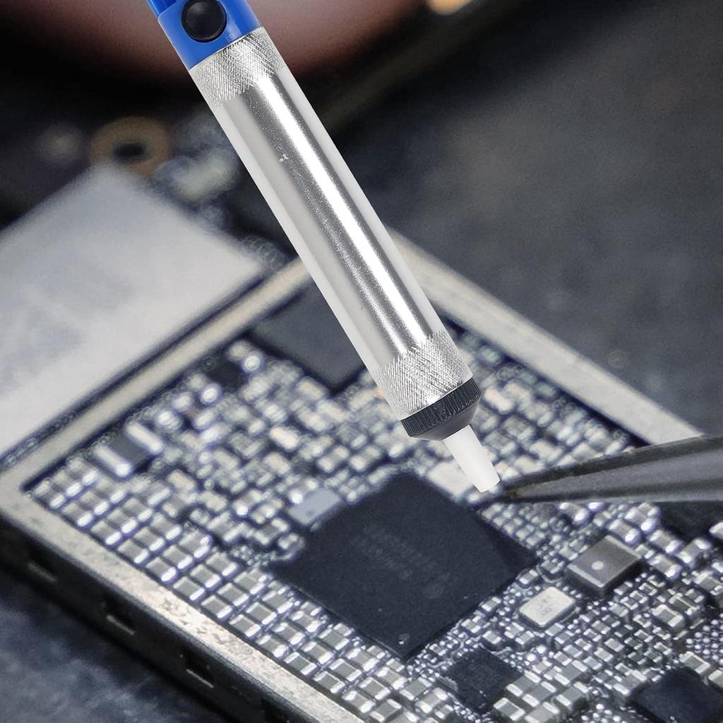 Solder Sucker Desoldering Pump,Electric Soldering Iron Auxiliary Tool Manual Desoldering Suction Pump,Vacuum Pump Solder Removal Tool (1pcs