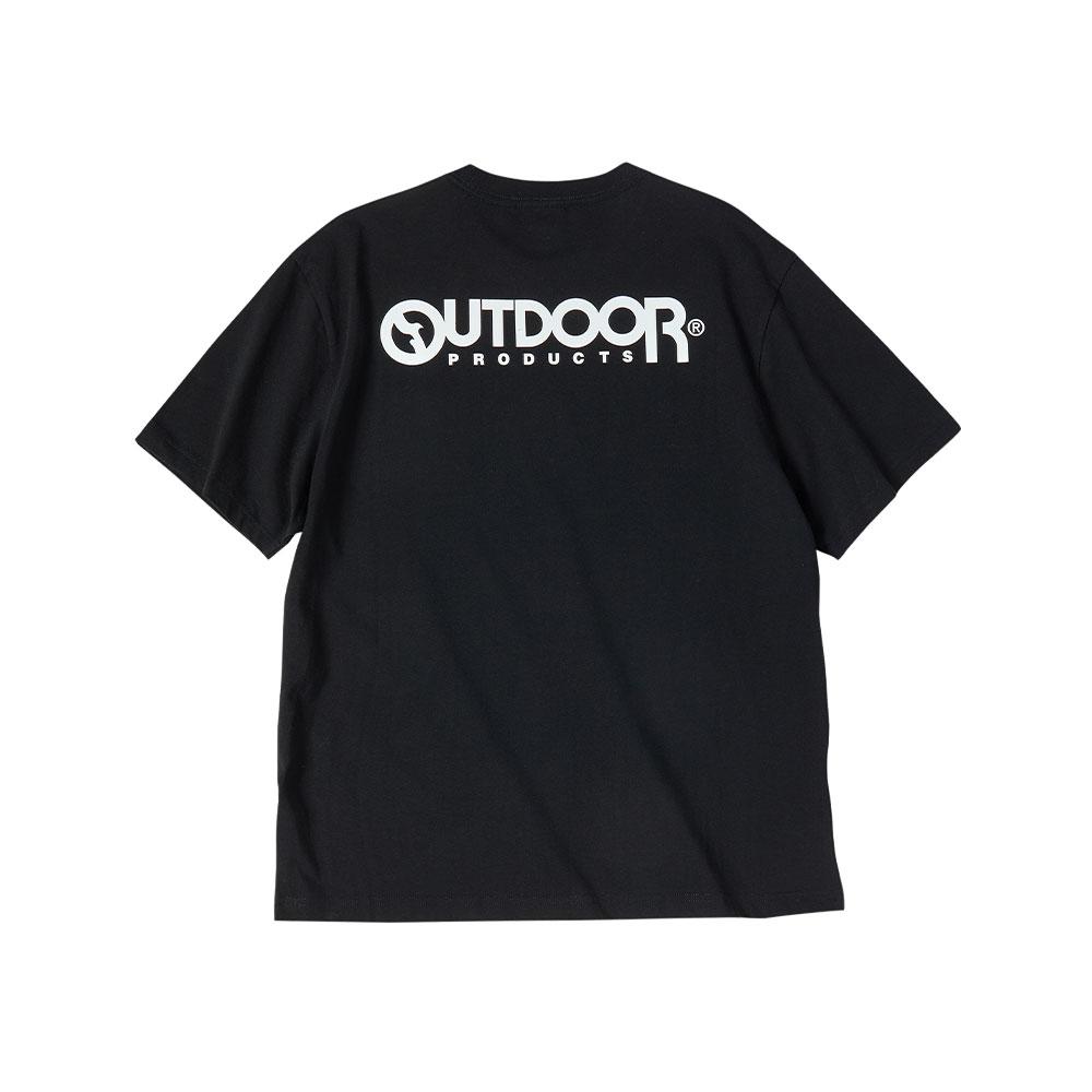 OUTDOOR PRODUCTS Mono Standard Logo T-Shirt (Schwarz)