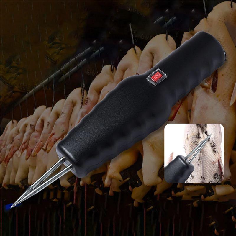 M-Modern-Energy-Efficient Poultry Processing Handheld Electric Plucker Remover Ergonomic Handle Powerful Motor US Plug