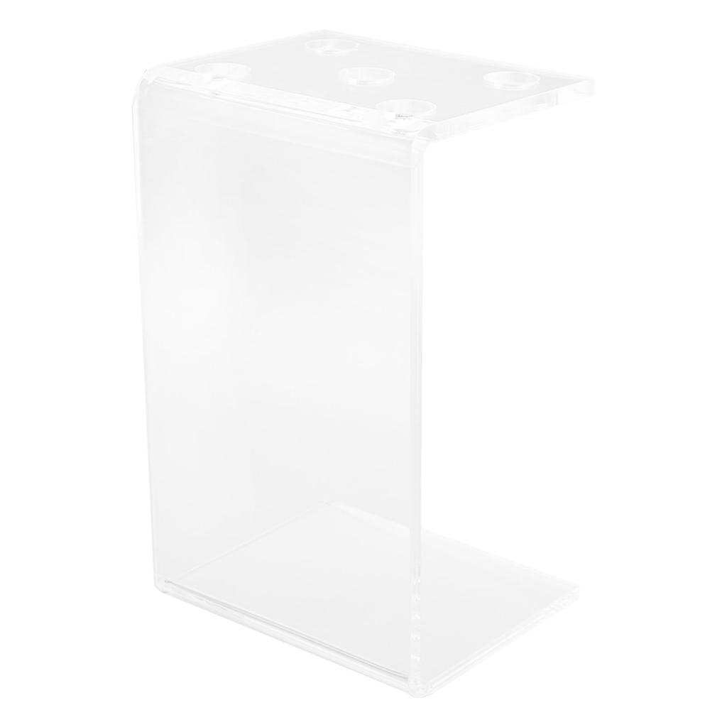 Scissors Holder Rack Acrylic 5 Hole Clear Multifunctional Salon Shear Holder Desktop Organizer