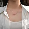 Bow Necklace, Light Luxury, High-end, Exquisite Temperament, Ladies' Collarbone Chain, Niche Design Sense
