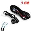 1.6M 2.2M Relay Harness Wiring Fog Lights Wire Switch Harness 12V 40A For Led Motorcycle Headlights Auxiliary Spot Light Cable
