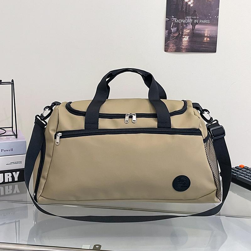 Large Capacity Handbag Sports Training Gym Bag with Shoes Compartment Storage Duffel Bag Dry Wet Separation Short Trip Bag