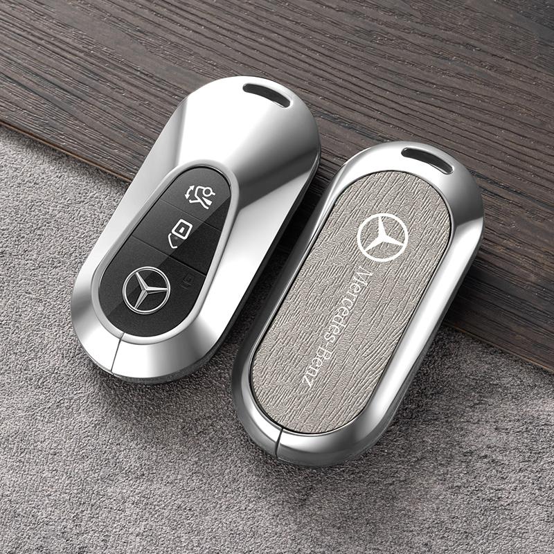 CRS1 Zinc Alloy Car Remote Key Case Cover Shell For Mercedes Benz C S A Class W206 W223 S350 C260 C300 S400 S450 S480 S500 Accessory