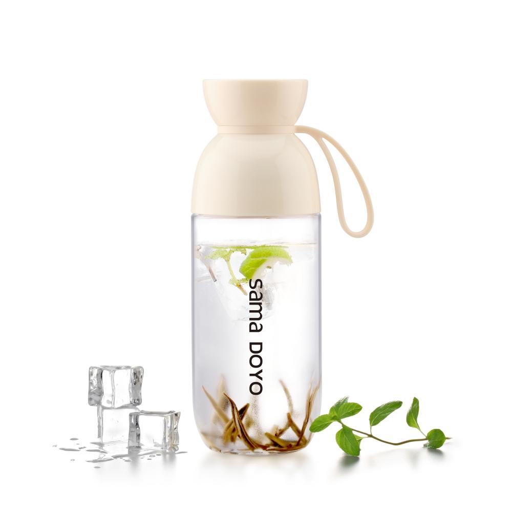 Portable Water Bottle Sports Fruit Tea Bottle Cold Drink 530mL