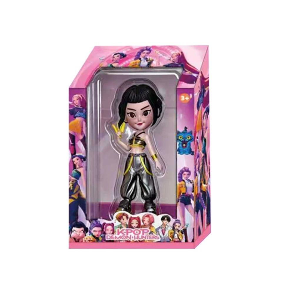 

2026НОВЫЙ Kpop Охотники на демонов Фигурка Модель Игрушка ПВХ Мультяшная Игровые аксессуары Украшение стола Коллекция Фигурок Модель Игрушки для Детей белый