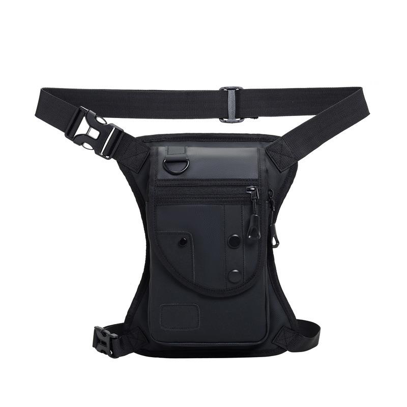 

Дорожная поясная и набедренная сумка Многофункциональная набедренная сумка Модная спортивная поясная сумка Сумка для рыболовных снастей чёрный