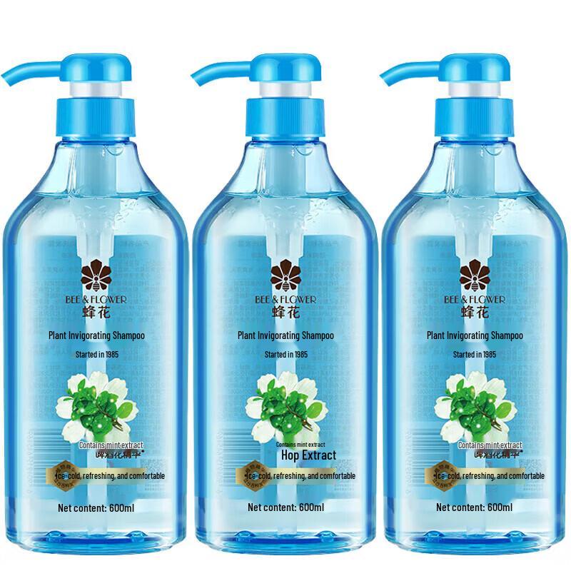 Bee & Flower Peppermint Invigorating Shampoo