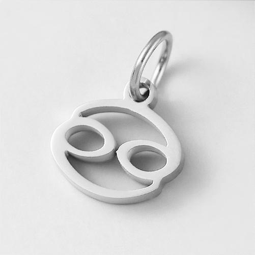 SUNIBI Stainless Steel Star Zodiac Sign 12 Constellation Pendant Accessories for Necklace Women Man Jewelry Gifts